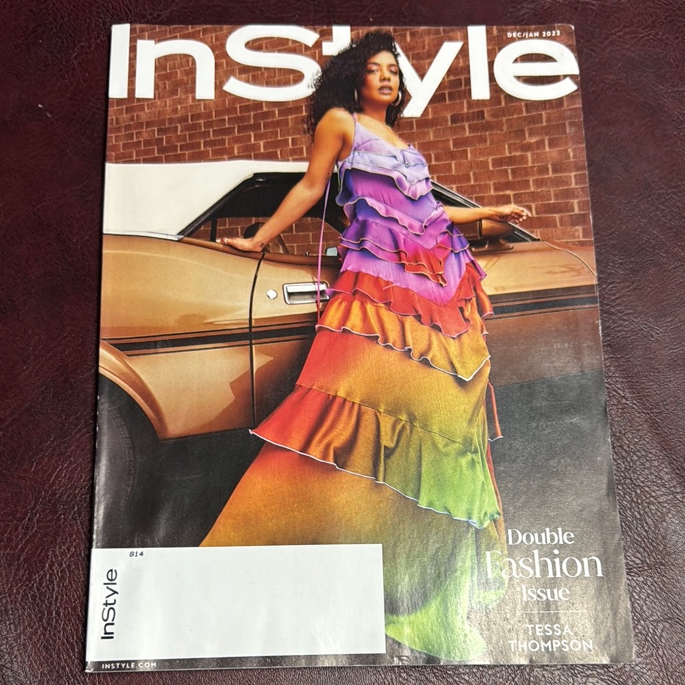 InStyle Magazine Tessa Thompson Dec/Jan 2022 Issue